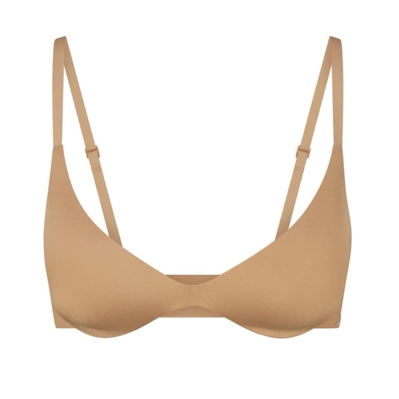 SKIMS Other - Skims Wireless Form Super Push Up Plunge Bra Smoothing Lift 36DDDD (36G)